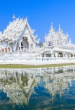 chiang rai temple blanc thailande