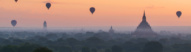 montgolfieres bagan sunset