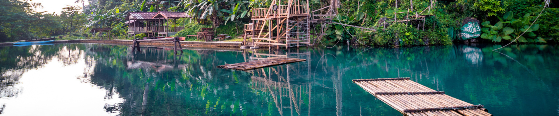 blue lagoon vang vieng laos