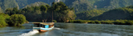 croisere mekong laos bateau montagnes