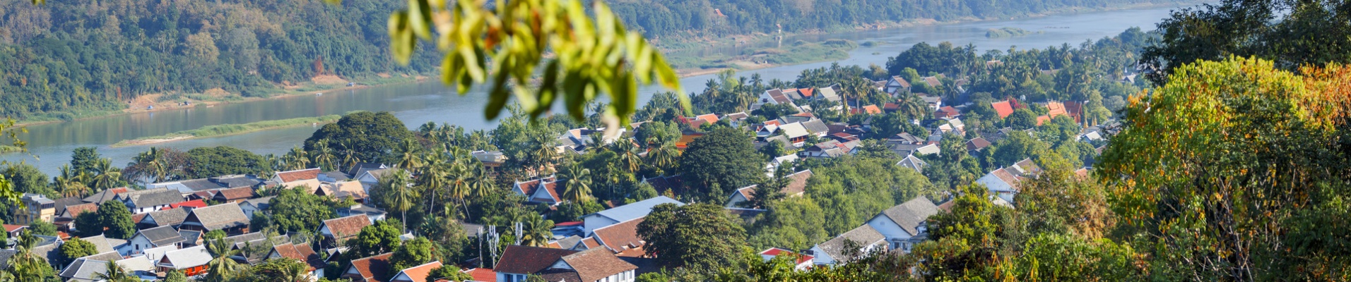 luang prabang panorama aerien