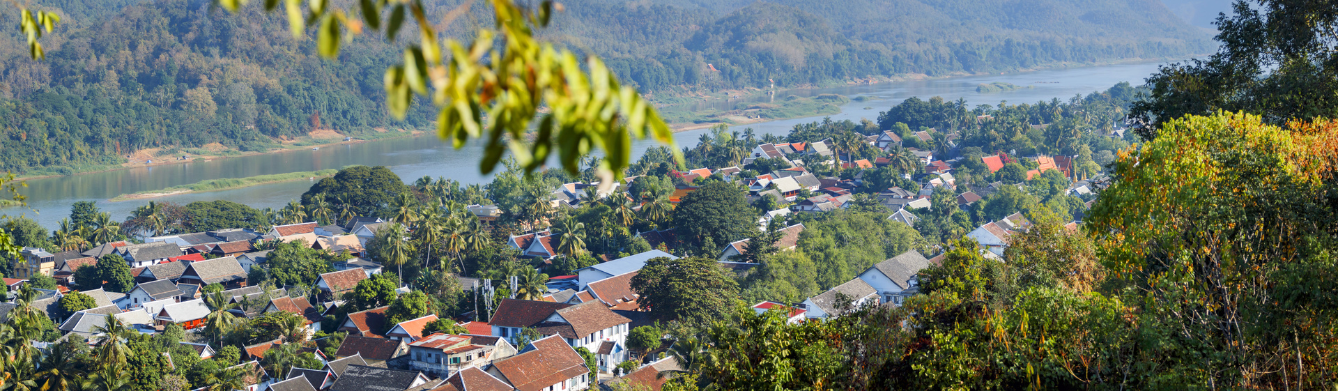 luang prabang panorama aerien