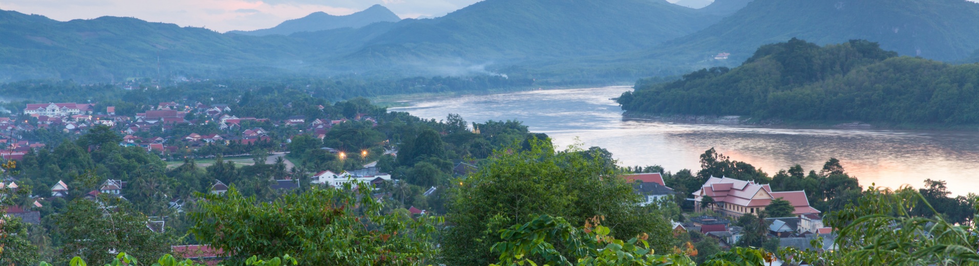 luang prabang vue panoramique